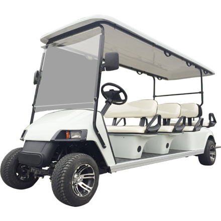 LS2066KSF-- 8 passenger electric golf cart