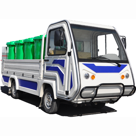LS6023XA1--electric trash truck with tail gate