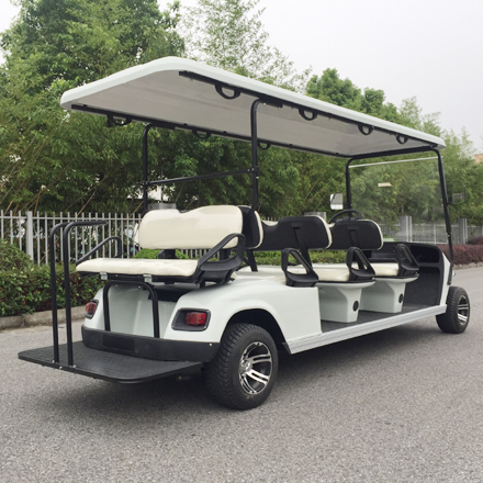 LS2066KSF-- 8 passenger electric golf cart