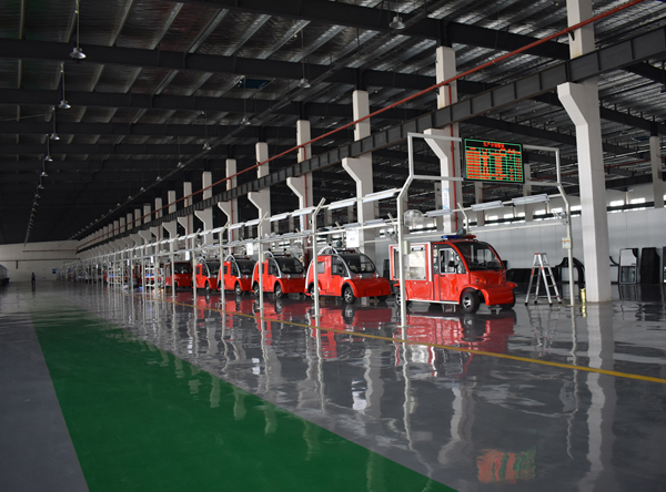 Production Line of Electric Vehicles