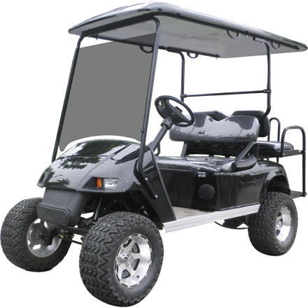 LS2020ASZ--4 Seats Electric Lifted Golf Cart