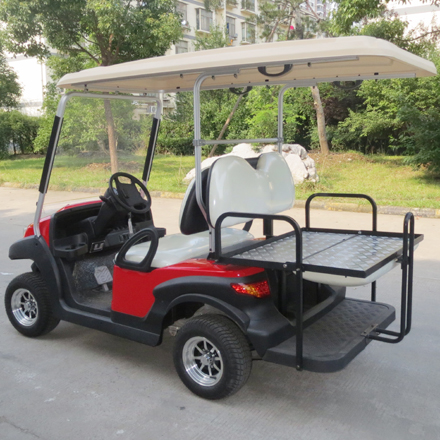 EG202AKSZ -- 4 Seats Electric Golf Carts with foldable seat