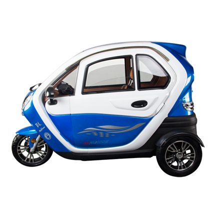 T414--EEC Approved Street Legal Enclosed 3 Wheel Electric Scooter