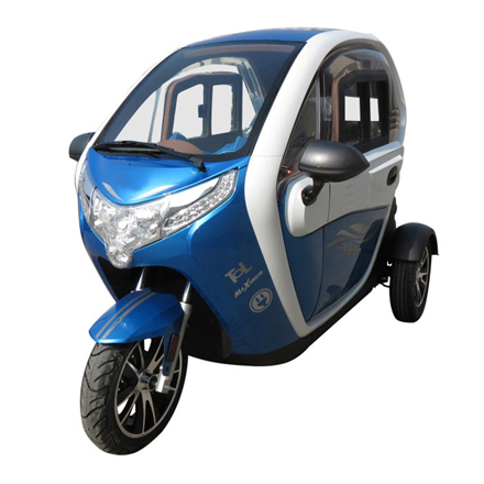 T414--EEC Approved Street Legal Enclosed 3 Wheel Electric Scooter