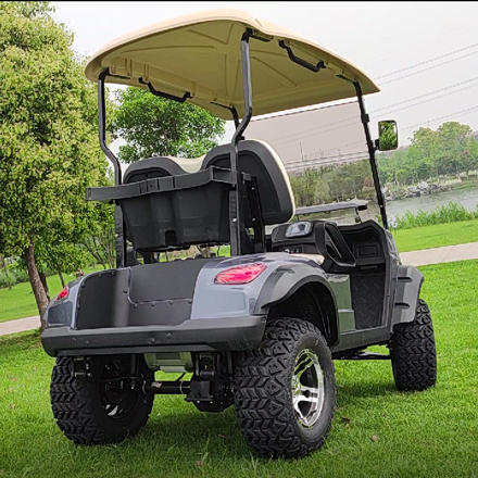 LS2020A--2 Seater Lithium Battery Powered 72V Electric Lifted Golf Buggy